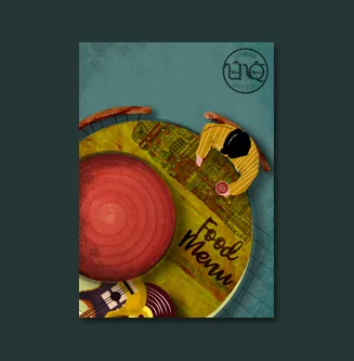Menu design concept 2