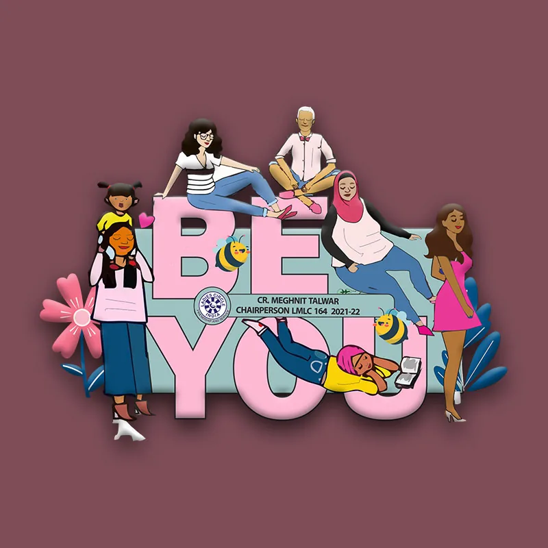 Be You pin design