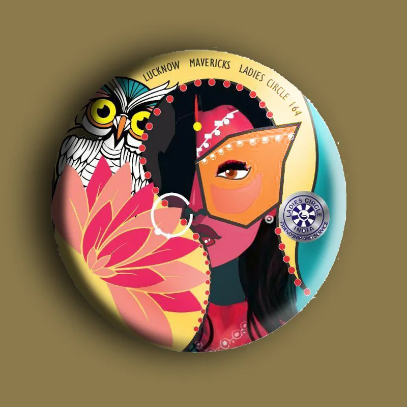 Mavericks pin design